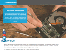 Tablet Screenshot of netviewstaffing.com